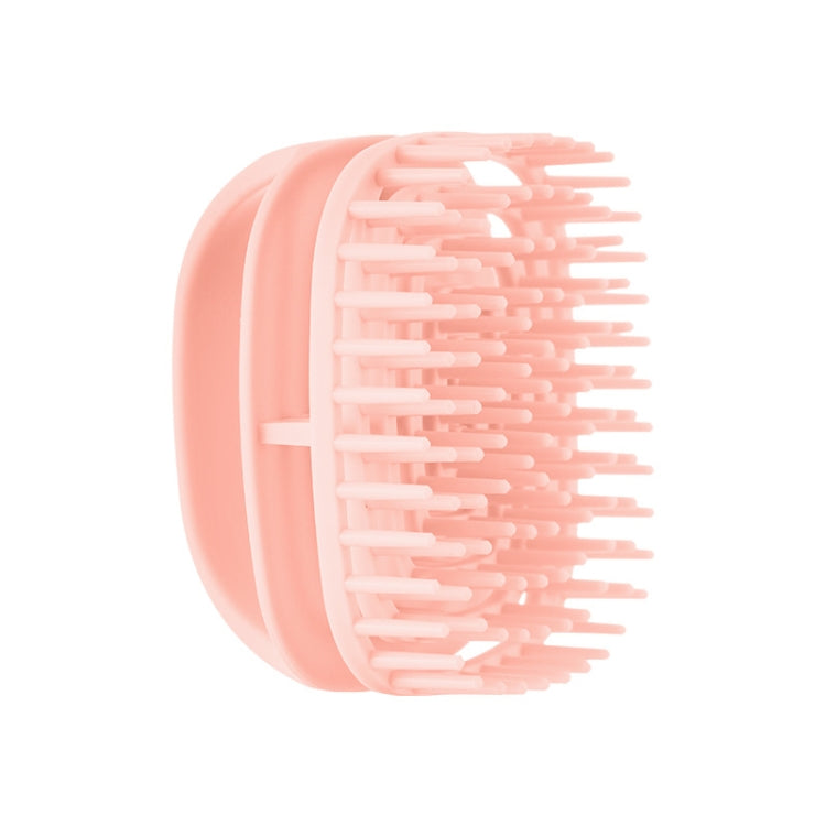 Bàn chải gội đầu silicon làm sạch da đầu, bàn chải massage cầm tay dùng khi tóc ướt và khô