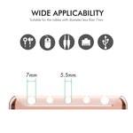 Giá Đỡ Cáp Vị Trí 5 Lỗ Hợp Kim Nhôm + Silicone AhaStyle PT125 Kẹp Cáp Dữ Liệu Trên Bàn