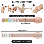 Ốp bảo vệ dây đồng hồ trẻ em định vị AirTag thế hệ 2 / AirTag thế hệ 1 chống mất, vòng tay chống nước