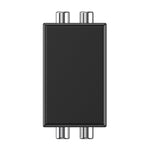 Bộ cách ly vòng đất âm thanh RCA chống nhiễu, giảm tiếng ồn, loại bỏ tiếng ồn dòng điện, bộ thu Bluetooth, hình vuông, hình bầu dục