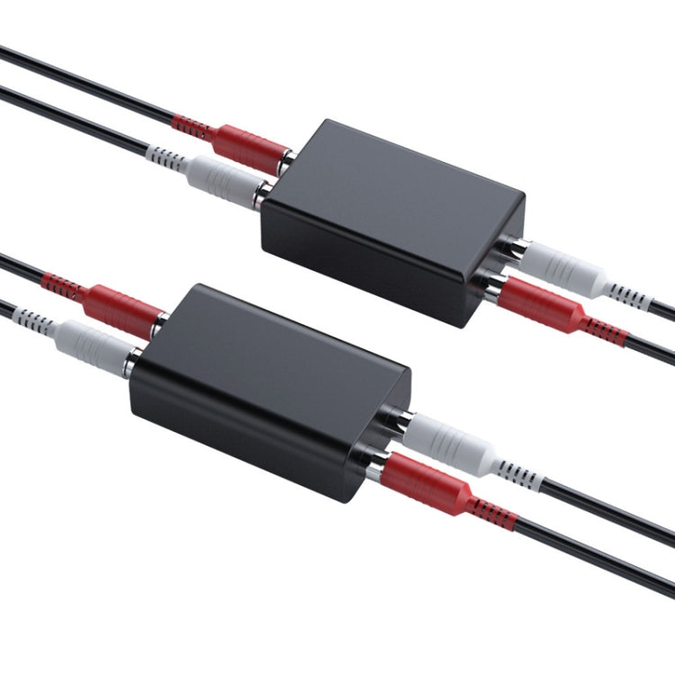 Bộ cách ly vòng đất âm thanh RCA chống nhiễu, giảm tiếng ồn, loại bỏ tiếng ồn dòng điện, bộ thu Bluetooth, hình vuông, hình bầu dục
