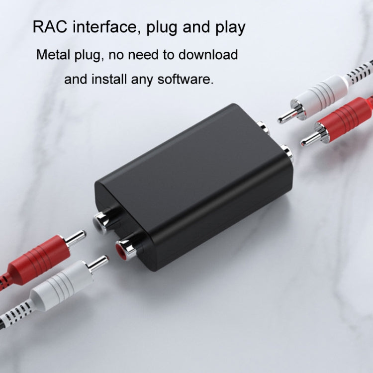 Bộ cách ly vòng đất âm thanh RCA chống nhiễu, giảm tiếng ồn, loại bỏ tiếng ồn dòng điện, bộ thu Bluetooth, hình vuông, hình bầu dục
