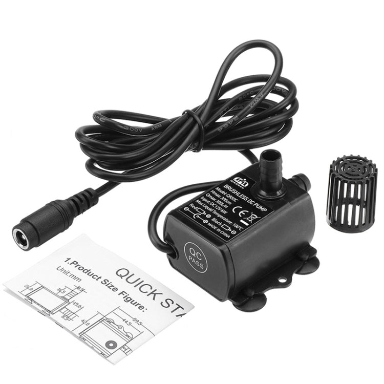 Bơm nước tuần hoàn lạnh không chổi than DC12V, Mã QR50C