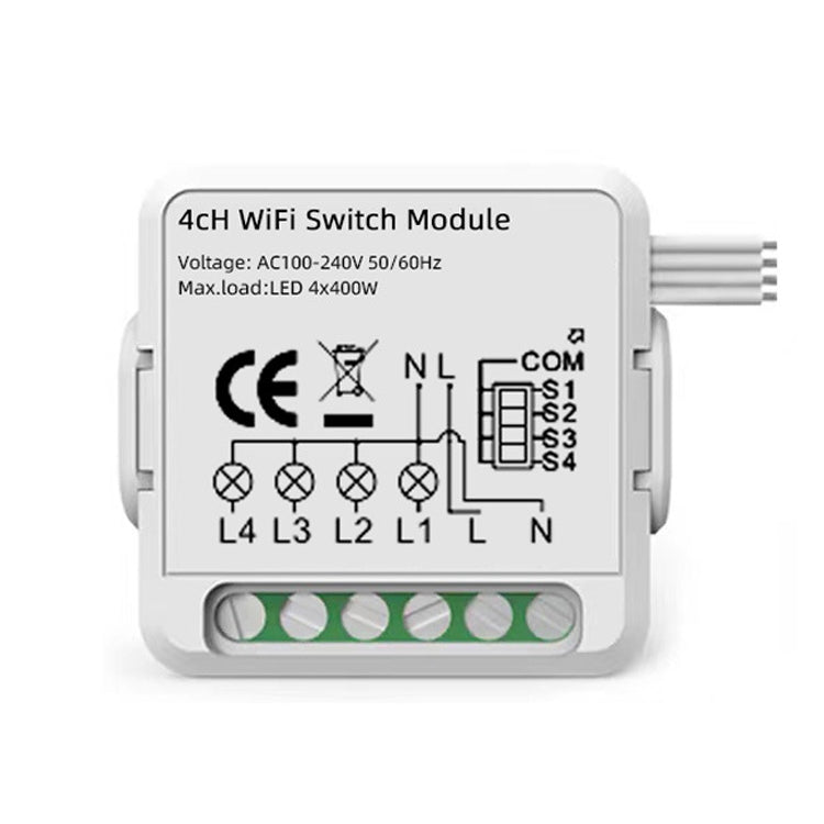 Mô-đun công tắc thông minh cho Alexa / Google Home / ứng dụng Tuya Smart Life, 1 kênh WiFi, 2 kênh WiFi, 3 kênh WiFi, 4 kênh WiFi, 1 kênh Zigbee, 2 kênh Zigbee, 3 kênh Zigbee, 4 kênh Zigbee