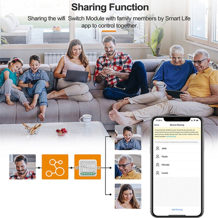 Mô-đun công tắc thông minh cho Alexa / Google Home / ứng dụng Tuya Smart Life, 1 kênh WiFi, 2 kênh WiFi, 3 kênh WiFi, 4 kênh WiFi, 1 kênh Zigbee, 2 kênh Zigbee, 3 kênh Zigbee, 4 kênh Zigbee