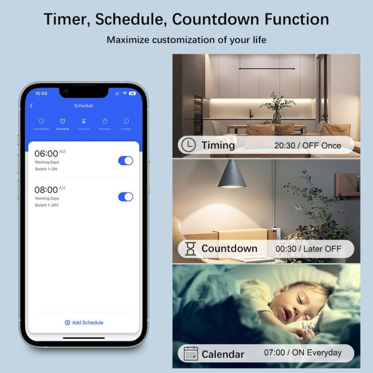 Mô-đun công tắc thông minh cho Alexa / Google Home / ứng dụng Tuya Smart Life, 1 kênh WiFi, 2 kênh WiFi, 3 kênh WiFi, 4 kênh WiFi, 1 kênh Zigbee, 2 kênh Zigbee, 3 kênh Zigbee, 4 kênh Zigbee