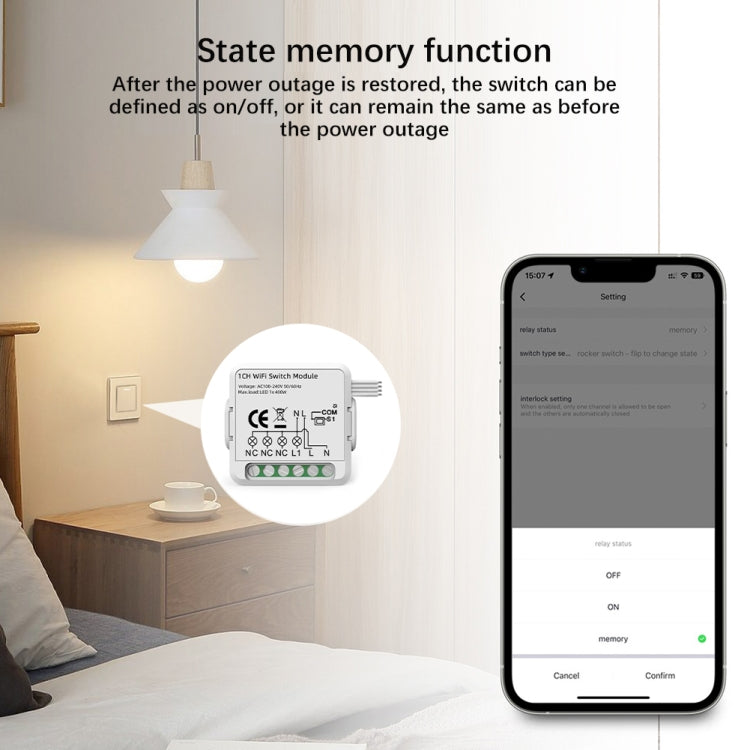 Mô-đun công tắc thông minh cho Alexa / Google Home / ứng dụng Tuya Smart Life, 1 kênh WiFi, 2 kênh WiFi, 3 kênh WiFi, 4 kênh WiFi, 1 kênh Zigbee, 2 kênh Zigbee, 3 kênh Zigbee, 4 kênh Zigbee