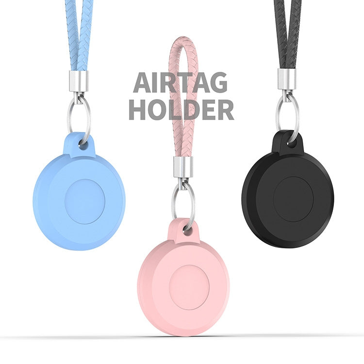 Ốp bảo vệ chống nước bằng nhựa cho AirTag thế hệ 2 / AirTag thế hệ 1, màu xanh dương, hồng, đen