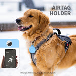 Ốp bảo vệ chống nước bằng nhựa cho AirTag thế hệ 2 / AirTag thế hệ 1, màu xanh dương, hồng, đen