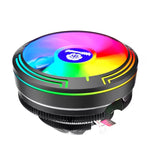 Quạt làm mát CPU để bàn LED màu 4Pin, Ice Blade W120
