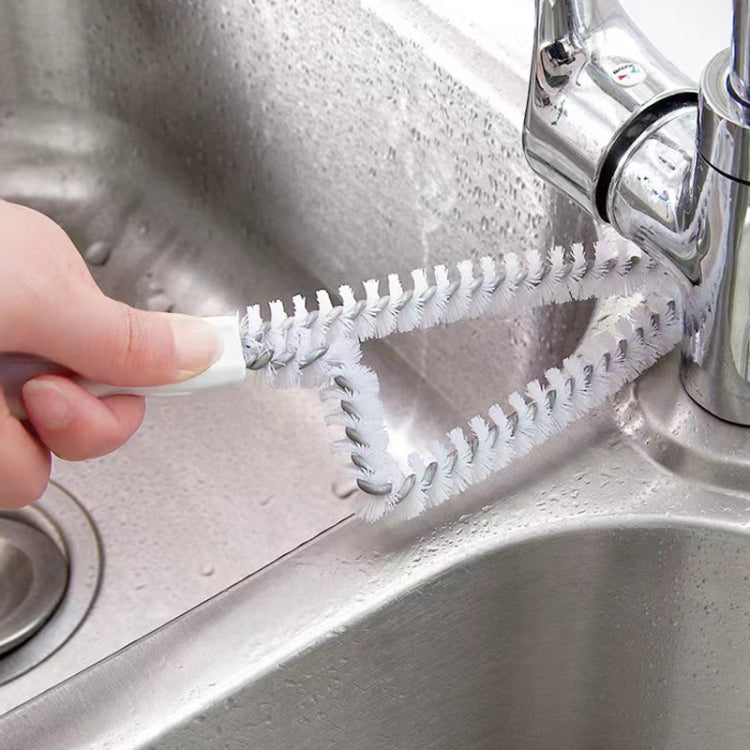 Dụng cụ làm sạch rãnh cửa sổ đa năng, bàn chải khe bếp gia đình