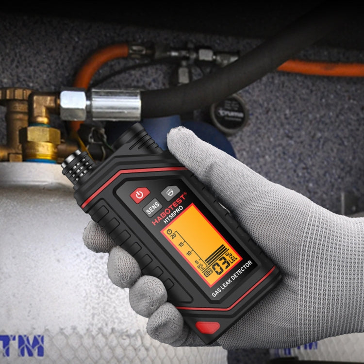 Máy phát hiện khí cầm tay sạc lại HABOTEST, HT629