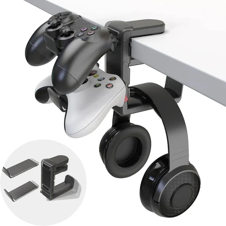 Giá đỡ tai nghe xoay 360 độ kèm tay cầm tổ chức game, TR-68