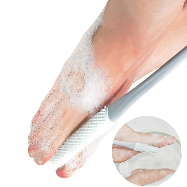 Bàn chải rửa chân làm sạch ngón chân khô và ướt, bàn chải chống ngứa, lông ngắn, lông dài