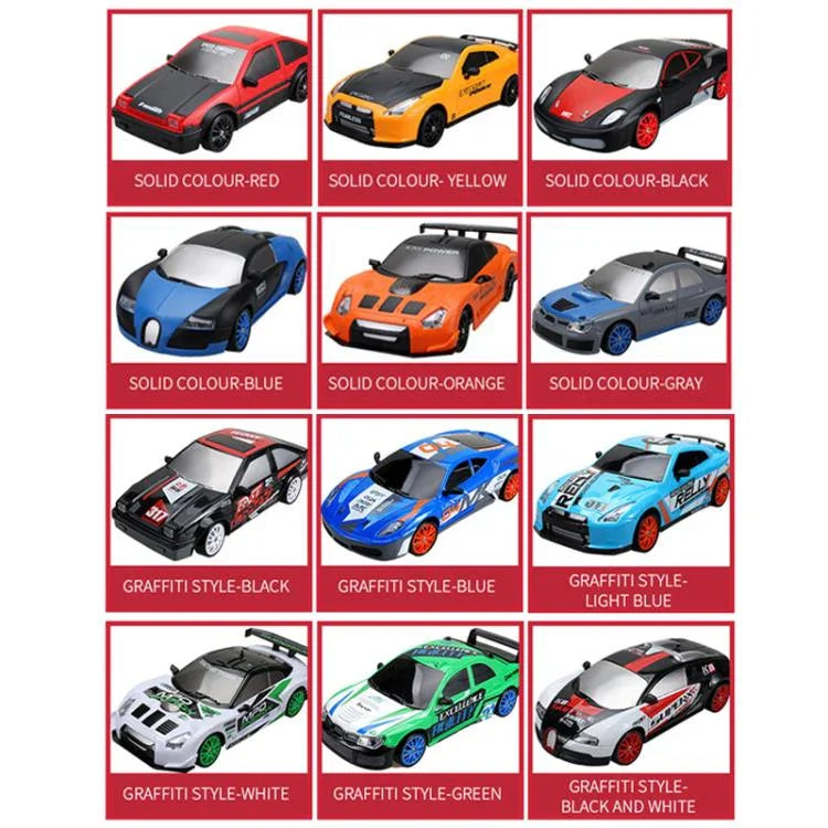 Đồ chơi xe đua điều khiển từ xa điện nhẹ trượt 4WD tỷ lệ 1:24, SC24A01, SC24A02, SC24A03, SC24A04, SC24A05, SC24A06, SC24A07, SC24A08, SC24A09, SC24A10, SC24A11, SC24A12