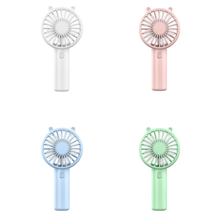 Quạt cầm tay mini USB sạc lại, giá đỡ điện thoại để bàn di động