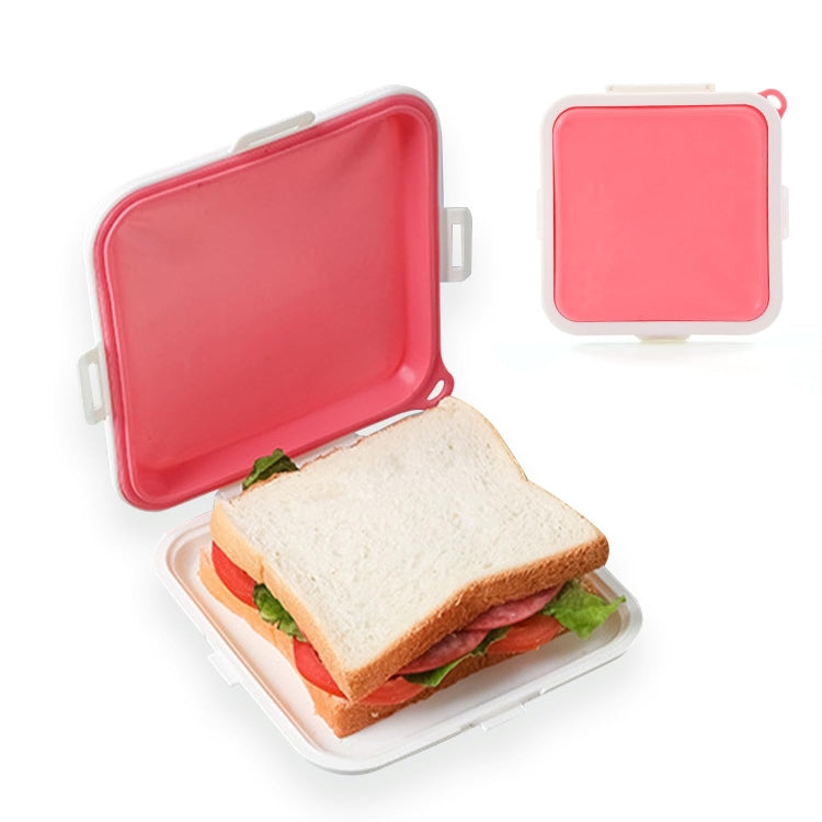 Hộp bảo quản bánh mì sandwich giữ tươi, hộp đựng cơm trưa di động bằng silicone