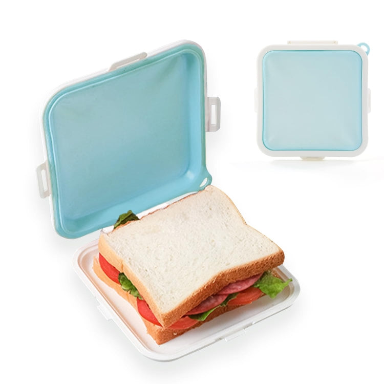 Hộp bảo quản bánh mì sandwich giữ tươi, hộp đựng cơm trưa di động bằng silicone
