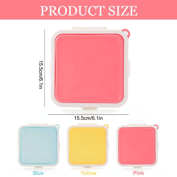Hộp bảo quản bánh mì sandwich giữ tươi, hộp đựng cơm trưa di động bằng silicone