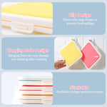 Hộp bảo quản bánh mì sandwich giữ tươi, hộp đựng cơm trưa di động bằng silicone