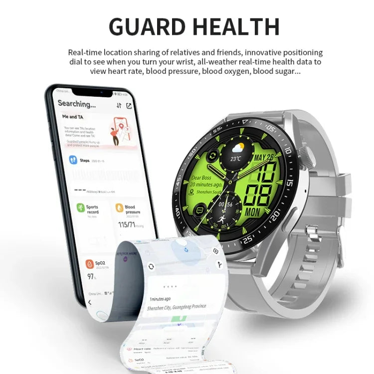 Đồng hồ thông minh HW28 màn hình 1.39 inch chống nước IP67, theo dõi sức khỏe, gọi Bluetooth với thanh toán NFC