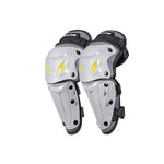 SULAITE Motorcycle Outdoor Riding Breathable Protective Equipment, 2pcs /Set Knee Pads Gray, 2pcs /Set Elbow Pads Gray