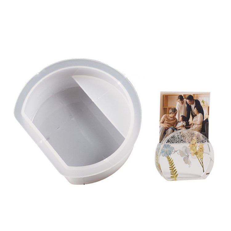 2 cái khuôn kẹp ảnh đựng danh thiếp làm thủ công bằng keo epoxy pha lê, bán nguyệt 003, hoa 004, hình trái tim 001, lục giác 002, mây 005, cầu vồng 006