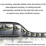 Máy ghi hình lái xe Android ADAS HD 1080P có tầm nhìn ban đêm USB, Ống kính đơn, Ống kính kép, Phiên bản ống kính đơn có WIFI
