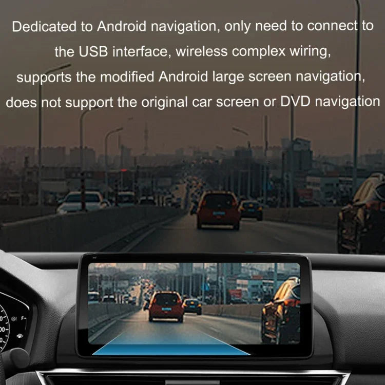 Máy ghi hình lái xe Android ADAS HD 1080P có tầm nhìn ban đêm USB, Ống kính đơn, Ống kính kép, Phiên bản ống kính đơn có WIFI