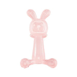 Đồ Gặm Nướu Hình Thỏ BPA Free Silicone Thực Phẩm Cho Trẻ Sơ Sinh Gậy Gặm Nướu Chống Ăn Tay, Màu Nano, Hồng, Trong Suốt, Có Hộp Màu Nano, Có Hộp Hồng, Có Hộp Trong Suốt