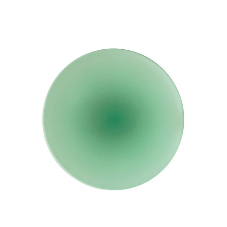 Miếng lót ly acrylic màu gradient 9.5cm, dày, chịu nhiệt, trong suốt, hình hoàng hôn