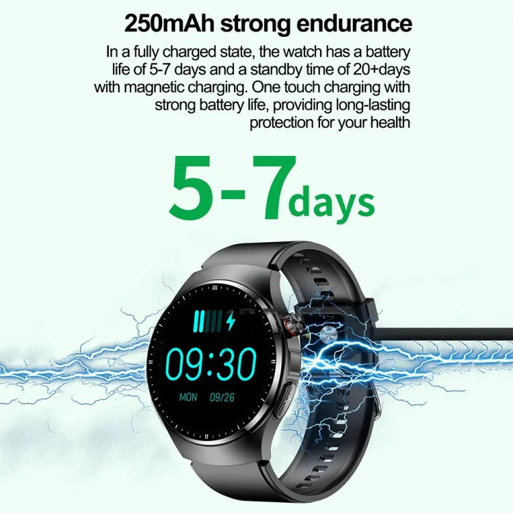 Đồng hồ thông minh TK25 màn hình 1.39 inch chống nước IP67, theo dõi sức khỏe thể thao, gọi Bluetooth