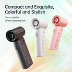 Quạt cầm tay nhỏ tốc độ cao JisuLife Life9, quạt điện để bàn mini USB sạc lại, 3600mAh, 5000mAh
