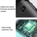 Quạt cầm tay nhỏ tốc độ cao JisuLife Life9, quạt điện để bàn mini USB sạc lại, 3600mAh, 5000mAh