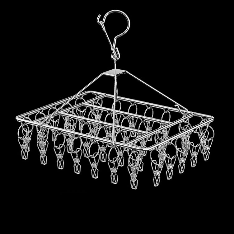 Giá phơi tất vuông bằng thép không gỉ đa năng chống gió, 24x30cm 20 kẹp, 35x27cm 30 kẹp, 35x27cm 40 kẹp, 40x30cm 40 kẹp, 40x25cm 50 kẹp, 40x25cm 60 kẹp