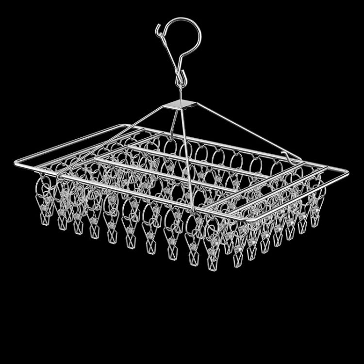 Giá phơi tất vuông bằng thép không gỉ đa năng chống gió, 24x30cm 20 kẹp, 35x27cm 30 kẹp, 35x27cm 40 kẹp, 40x30cm 40 kẹp, 40x25cm 50 kẹp, 40x25cm 60 kẹp
