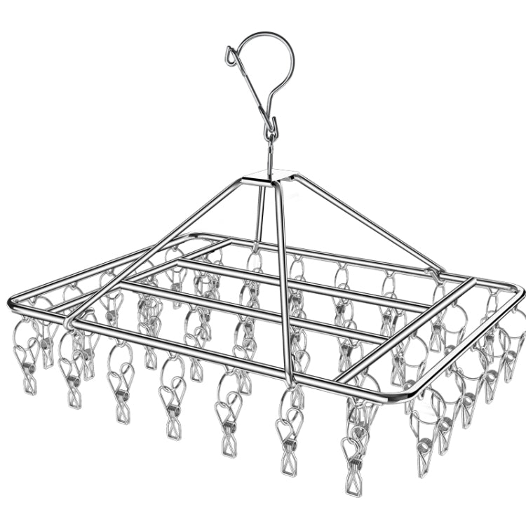 Giá phơi tất vuông bằng thép không gỉ đa năng chống gió, 24x30cm 20 kẹp, 35x27cm 30 kẹp, 35x27cm 40 kẹp, 40x30cm 40 kẹp, 40x25cm 50 kẹp, 40x25cm 60 kẹp