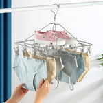 Giá phơi tất vuông bằng thép không gỉ đa năng chống gió, 24x30cm 20 kẹp, 35x27cm 30 kẹp, 35x27cm 40 kẹp, 40x30cm 40 kẹp, 40x25cm 50 kẹp, 40x25cm 60 kẹp