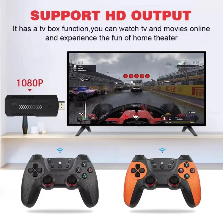 Máy chơi game X2 Ultra với tay cầm đôi không dây 2.4G, 64GB, 128GB, 256GB