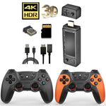 Máy chơi game X9 Ultra với tay cầm đôi không dây 2.4G, 64GB hơn 37000 trò chơi, 128GB hơn 42000 trò chơi, 256GB hơn 60000 trò chơi