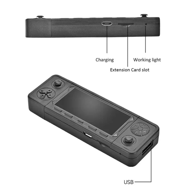 Máy chơi game X9 Ultra với tay cầm đôi không dây 2.4G, 64GB hơn 37000 trò chơi, 128GB hơn 42000 trò chơi, 256GB hơn 60000 trò chơi