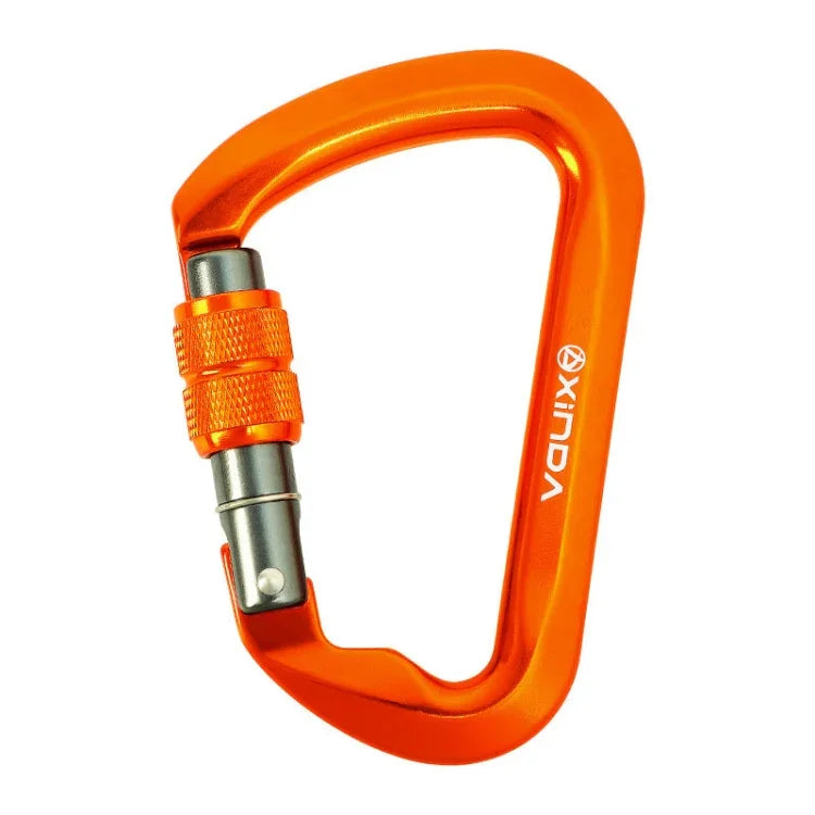 XINDA XD-8128 Bộ dụng cụ sinh tồn leo núi ngoài trời móc khóa chịu tải, tự động xám, tự động đen, ren xám, ren đen, ren cam, ren xanh dương, ren xanh đậm