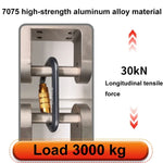 XINDA XD-8128 Bộ dụng cụ sinh tồn leo núi ngoài trời móc khóa chịu tải, tự động xám, tự động đen, ren xám, ren đen, ren cam, ren xanh dương, ren xanh đậm