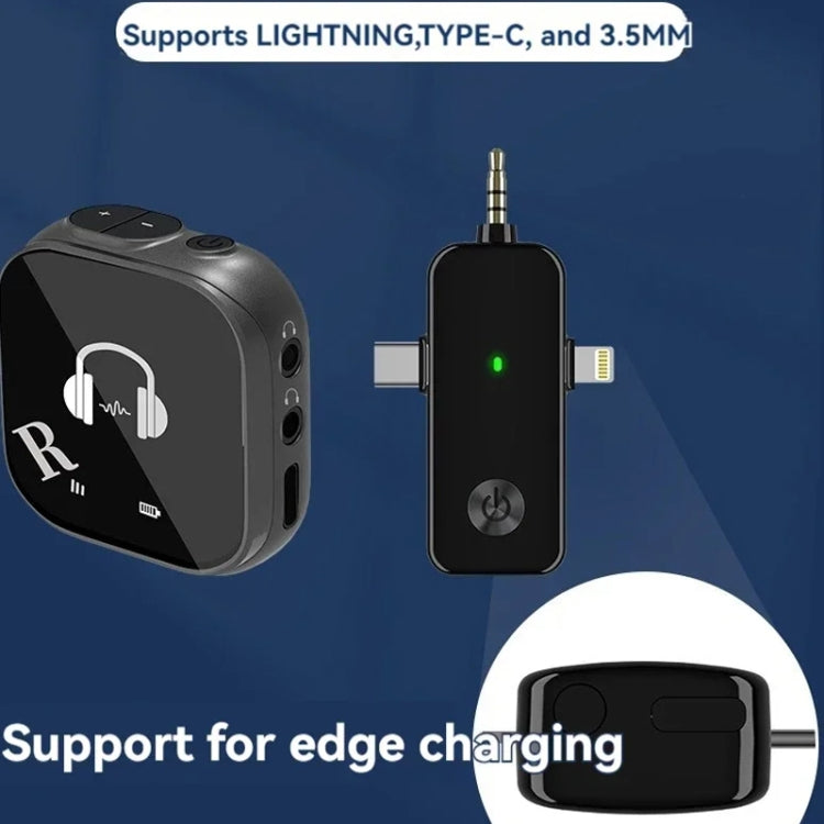 Hệ thống tai nghe không dây 5.8G hỗ trợ giám sát tai đôi, một đến hai, một đến bốn