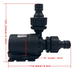 Bơm tăng áp lõi trục gốm động cơ không chổi than nâng 5m, DC12V, DC24V