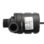 Bơm tăng áp lõi trục gốm động cơ không chổi than nâng 5m, DC12V, DC24V