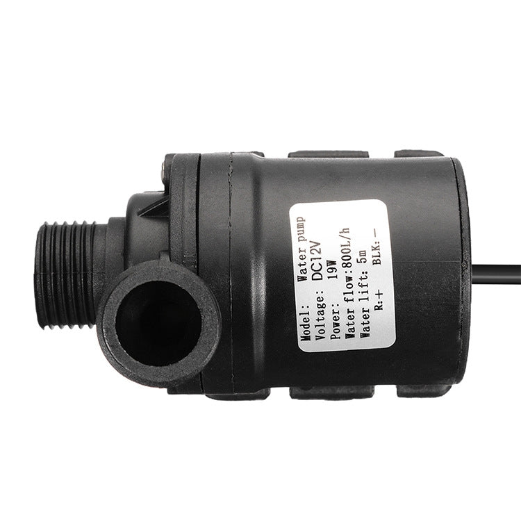 Bơm tăng áp lõi trục gốm động cơ không chổi than nâng 5m, DC12V, DC24V