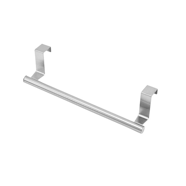 Giá Treo Khăn Không Cần Đục Lỗ Bằng Thép Không Gỉ Treo Cửa Tủ, 23.5cm Bạc, 23.5cm Đen, 36.5cm Bạc, 36.5cm Đen, 36.5cm Trắng