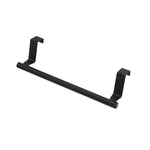 Giá Treo Khăn Không Cần Đục Lỗ Bằng Thép Không Gỉ Treo Cửa Tủ, 23.5cm Bạc, 23.5cm Đen, 36.5cm Bạc, 36.5cm Đen, 36.5cm Trắng