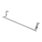 Giá Treo Khăn Không Cần Đục Lỗ Bằng Thép Không Gỉ Treo Cửa Tủ, 23.5cm Bạc, 23.5cm Đen, 36.5cm Bạc, 36.5cm Đen, 36.5cm Trắng